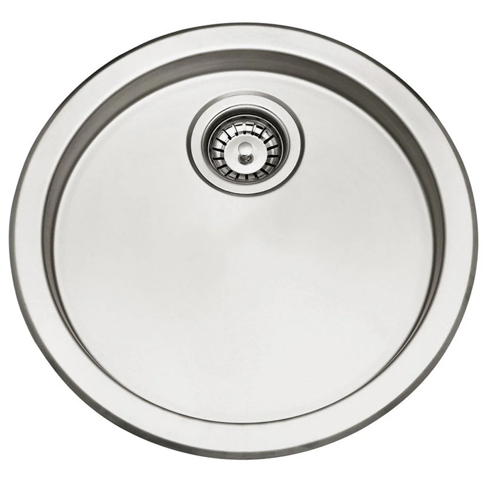 Astini Supra 1.0 Bowl Brushed Stainless Steel Kitchen Sink Drainer & Waste AS5228/SUPRA - Image 6