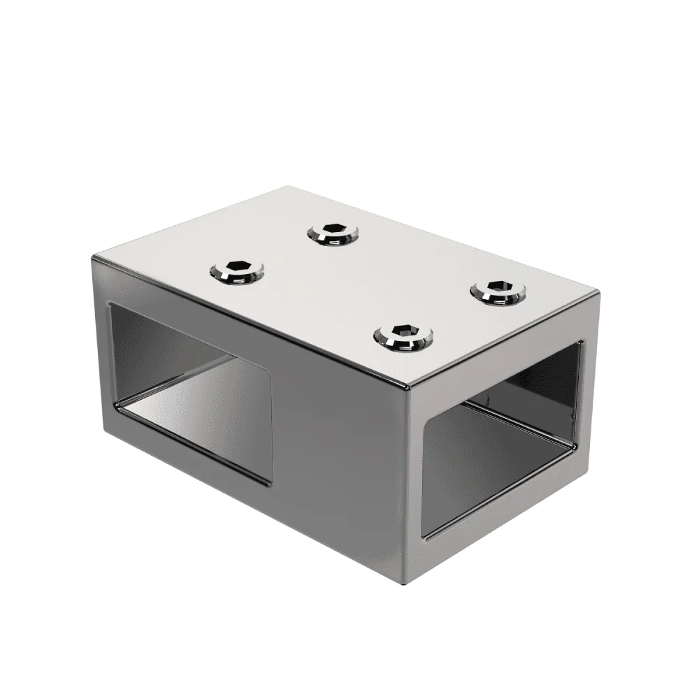 Astini T18 Chrome Wetroom Panel T-Piece