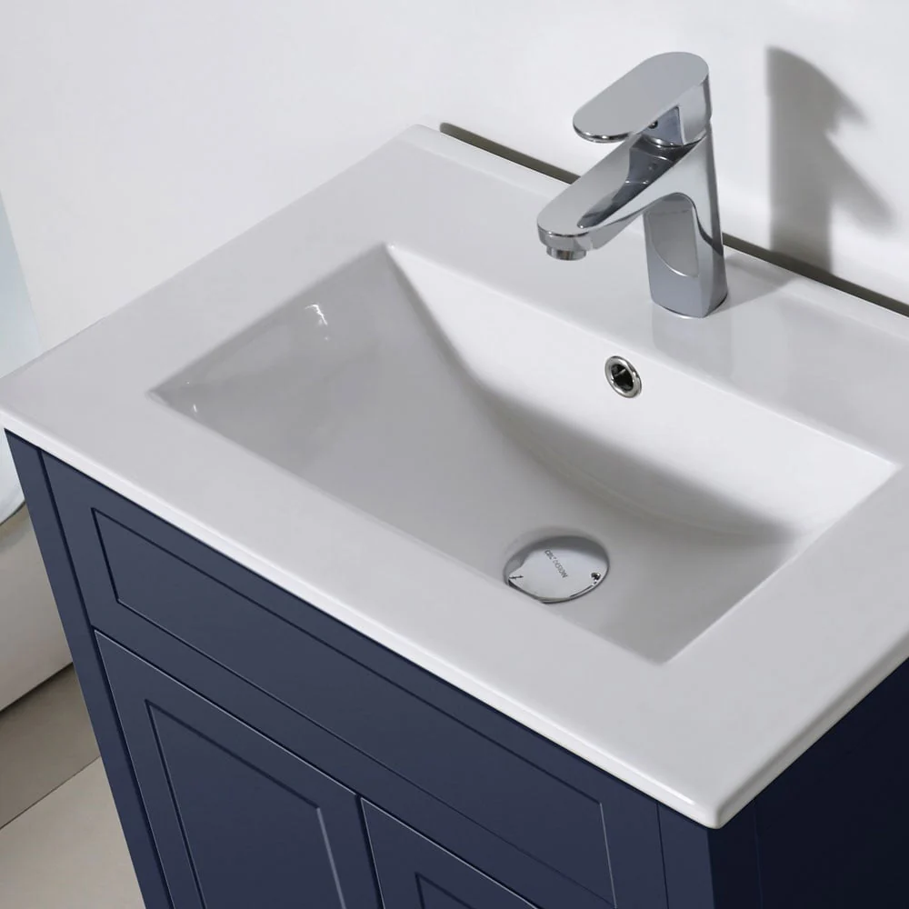 Astini Turin 600x390 1th White Ceramic Basin TIS4065