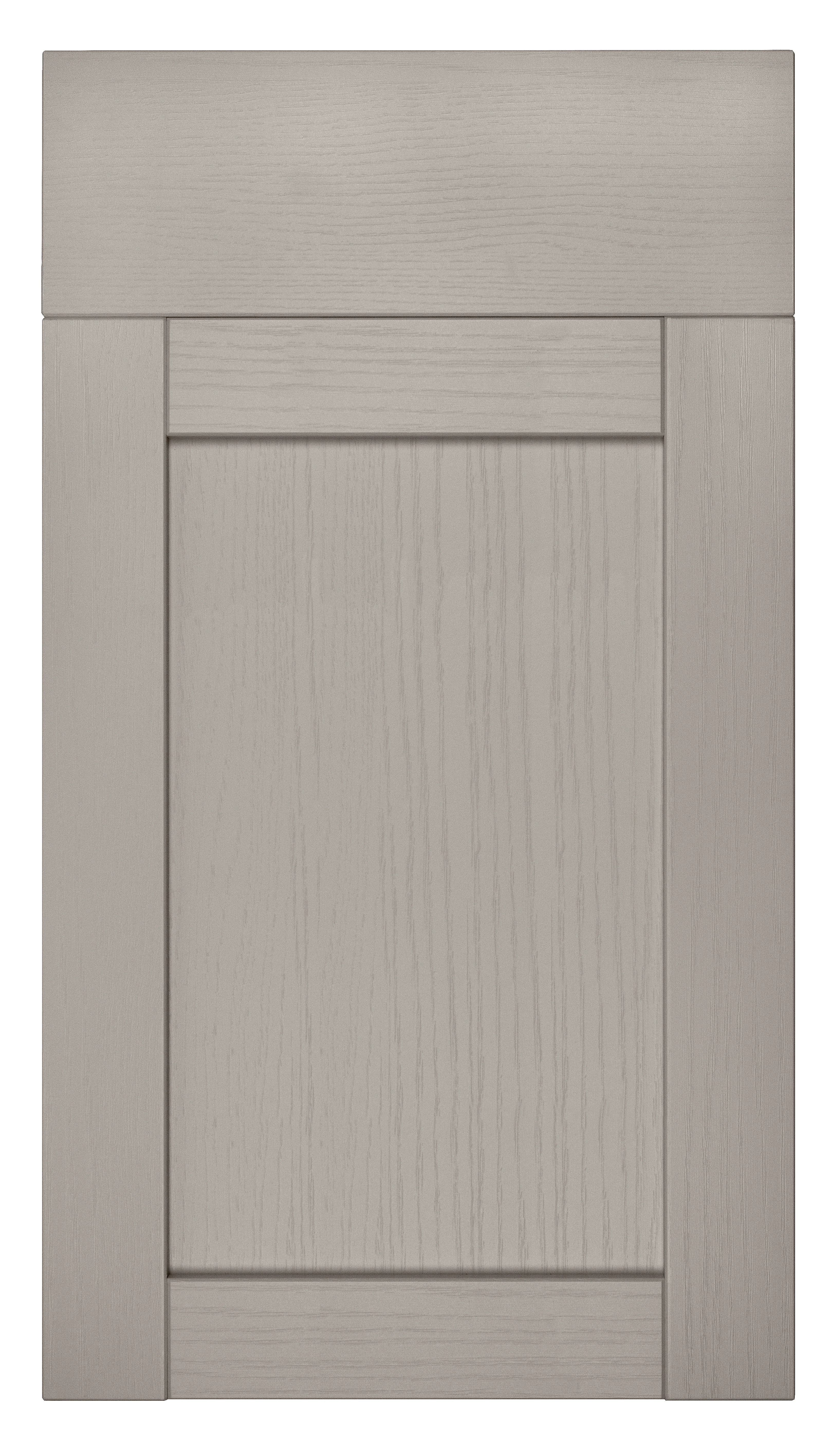 Balmoral Wood Grain 'Skinny' Shaker Cashmere Ash- Replacement Kitchen Doors (End Panel) - Image 3