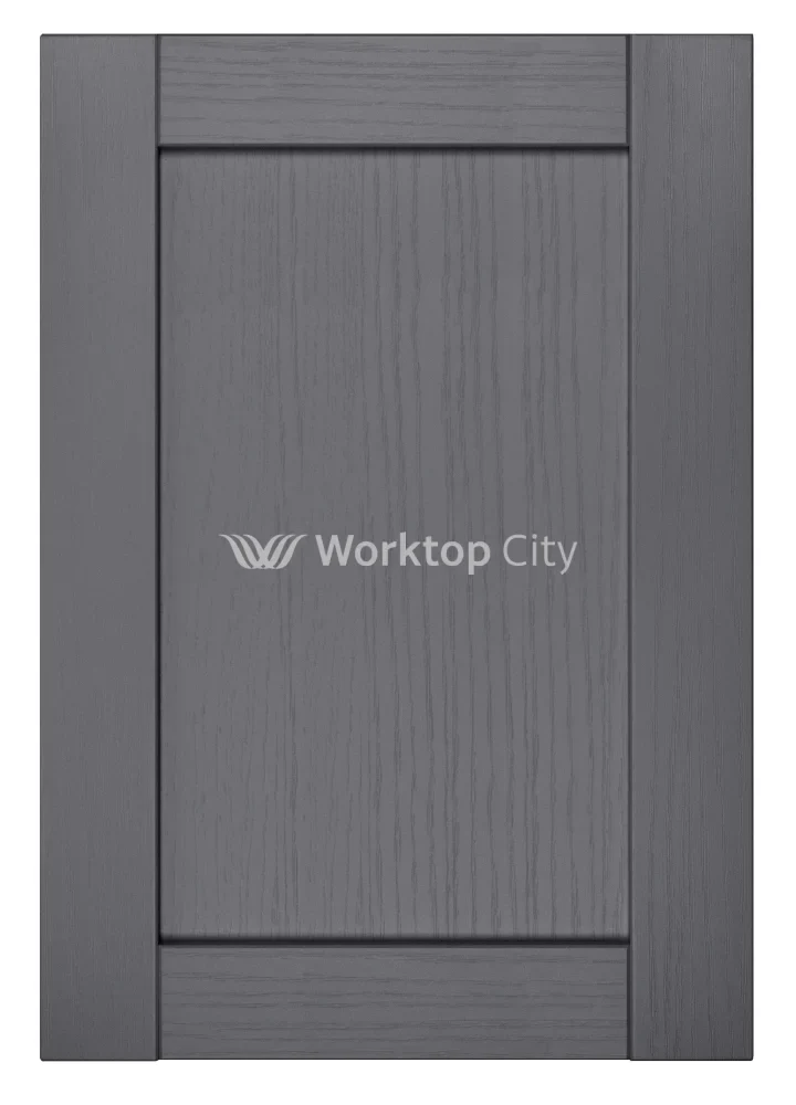 Balmoral Wood Grain 'Skinny' Shaker Dust Grey Ash- Replacement Kitchen Doors SAMPLE PRODUCTS