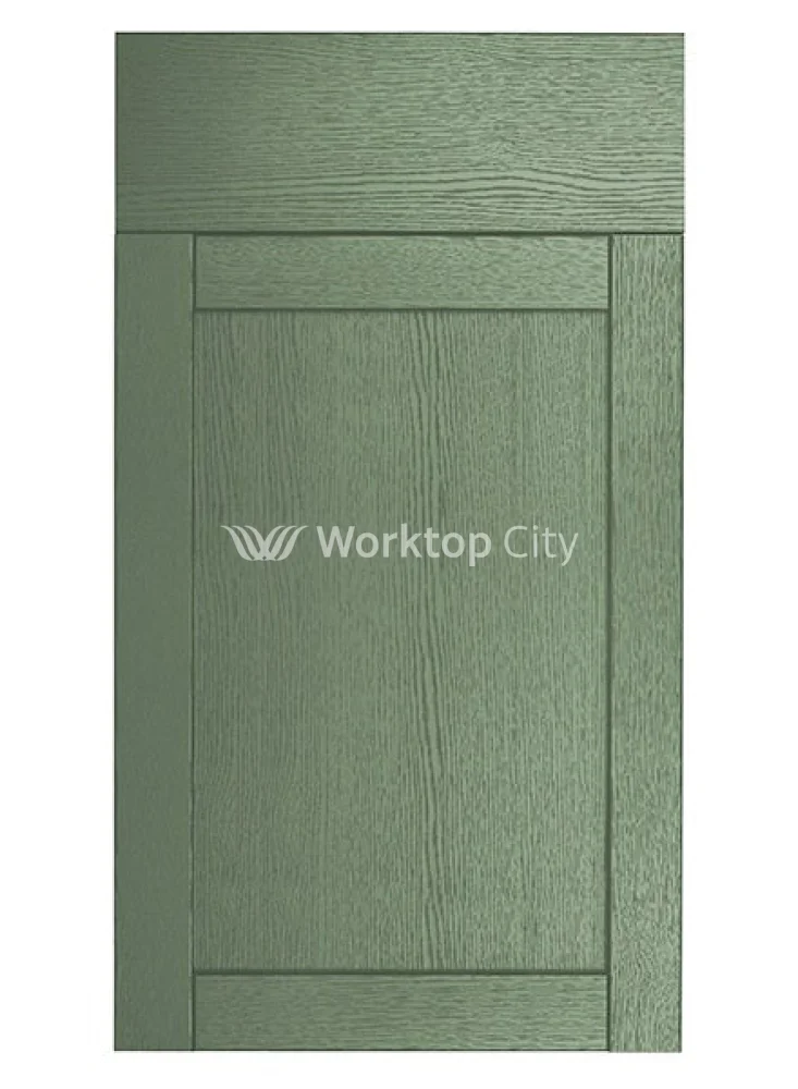 Balmoral Wood Grain 'Skinny' Shaker Reed Green Ash- Replacement Kitchen Doors SAMPLE PRODUCTS - Image 3