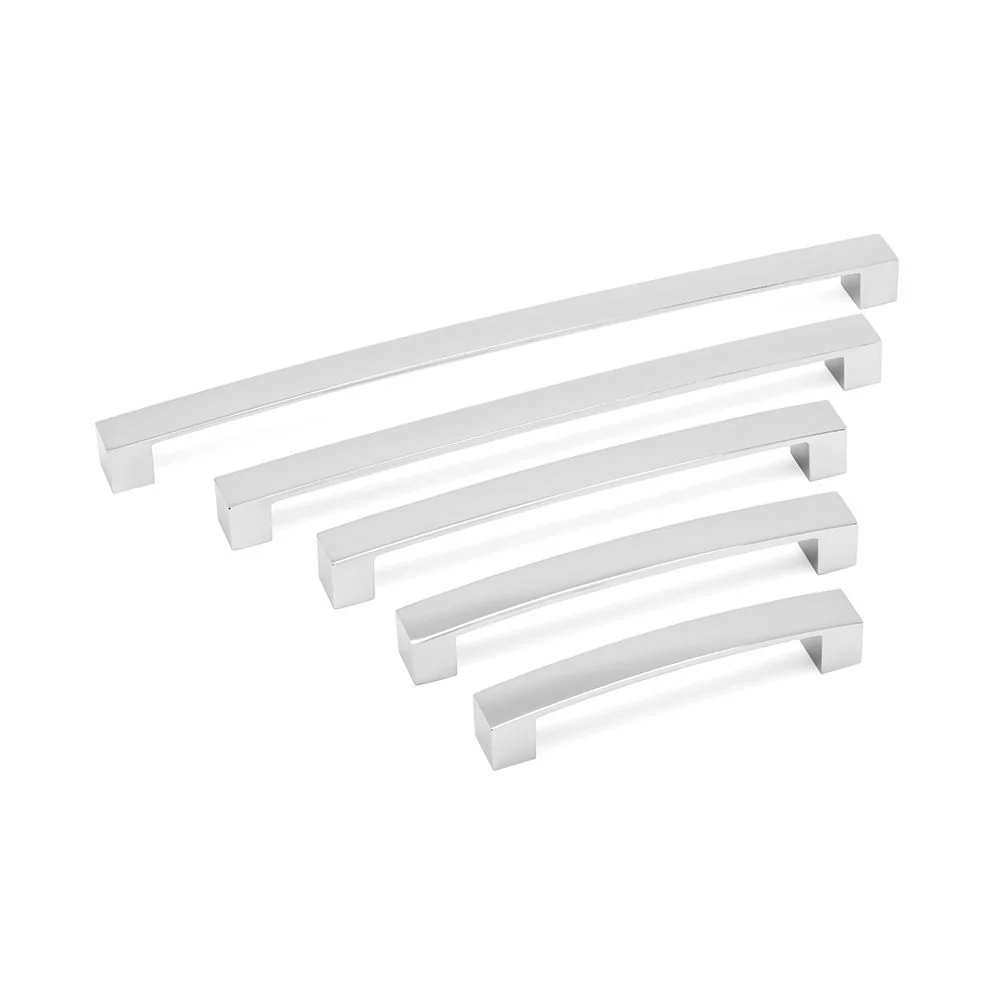 Block Bar D Handle Kitchen/Bedroom Door Handle Chrome - Image 2
