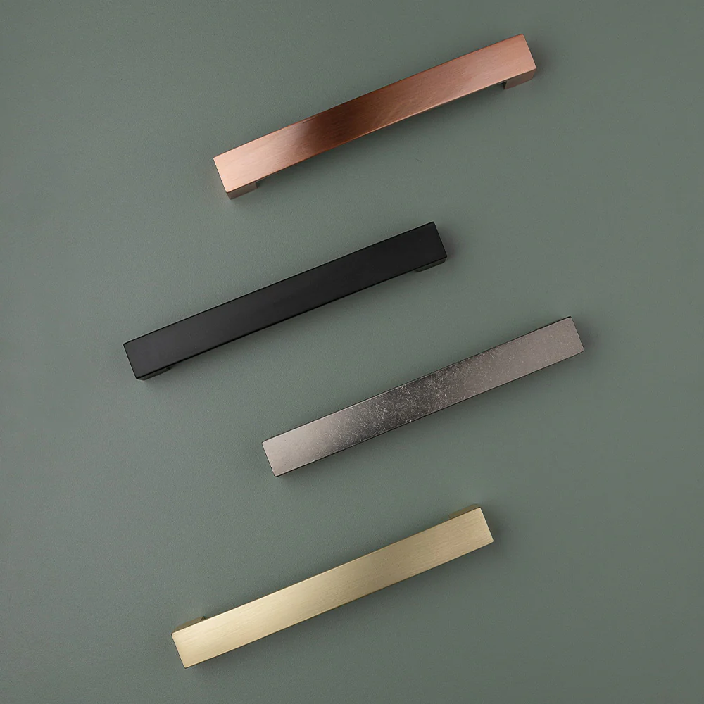 Block Bar D Handle Kitchen/Bedroom Door Handle Matt Black - Image 3
