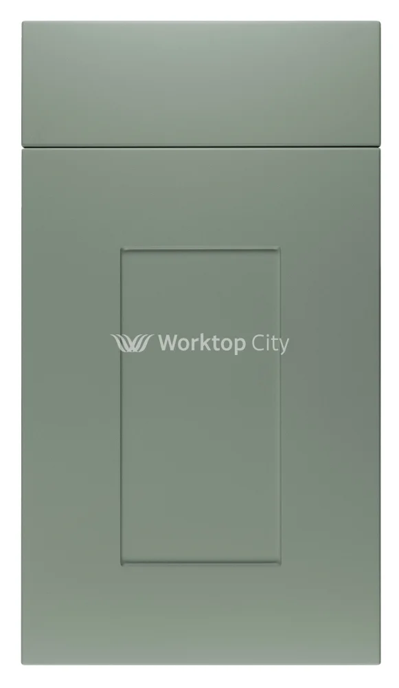 Boston Supermatt Shaker Reed green- Replacement Kitchen Doors SAMPLE PRODUCTS - Image 3