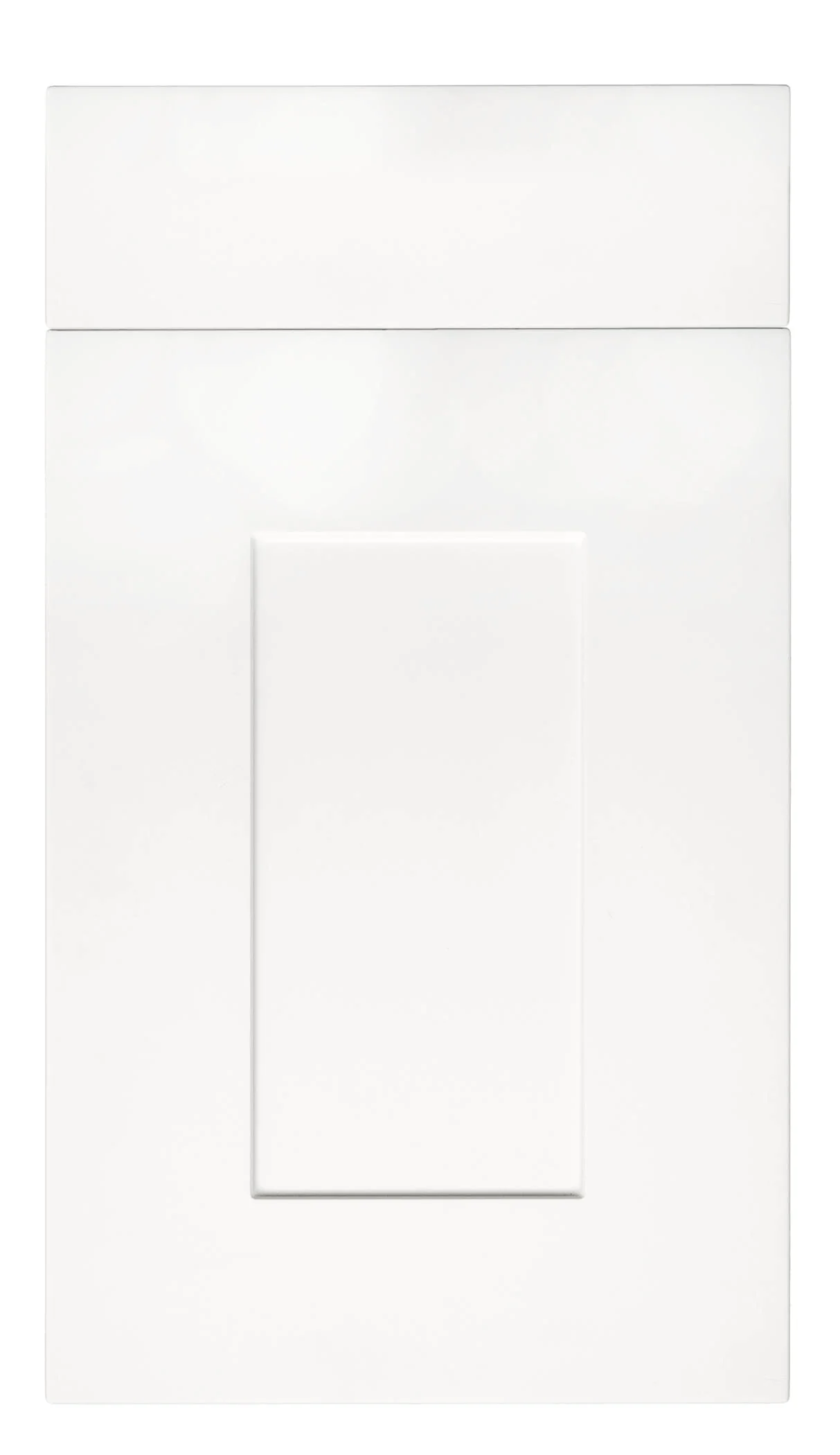 Boston Supermatt Shaker White- Replacement Kitchen Drawer Front (175mm High) - Image 3