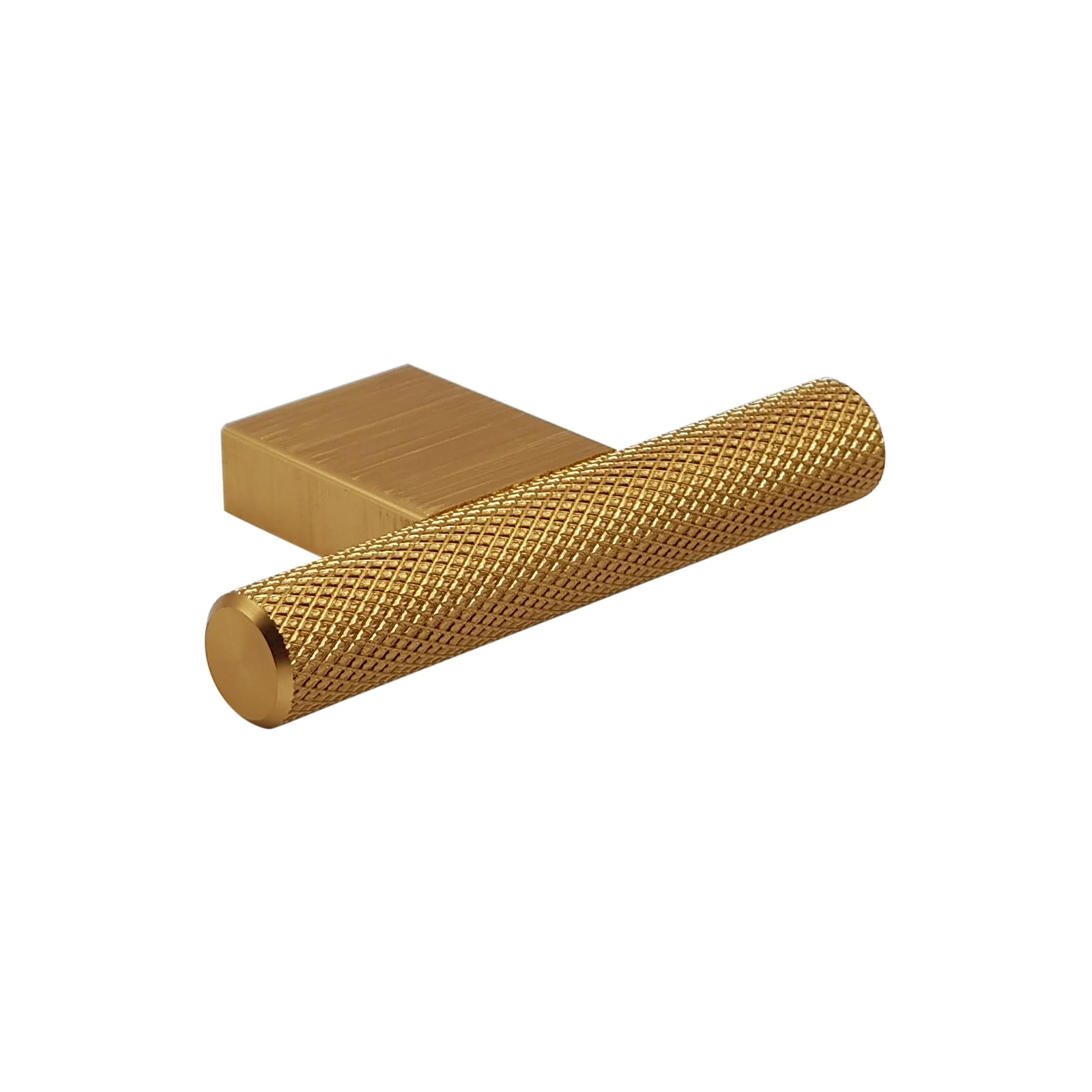 Broxburn Knurled Mini T Knob Handle – Dark Brass Cabinet, Drawer & Cupboard Knurled Pull - Image 2