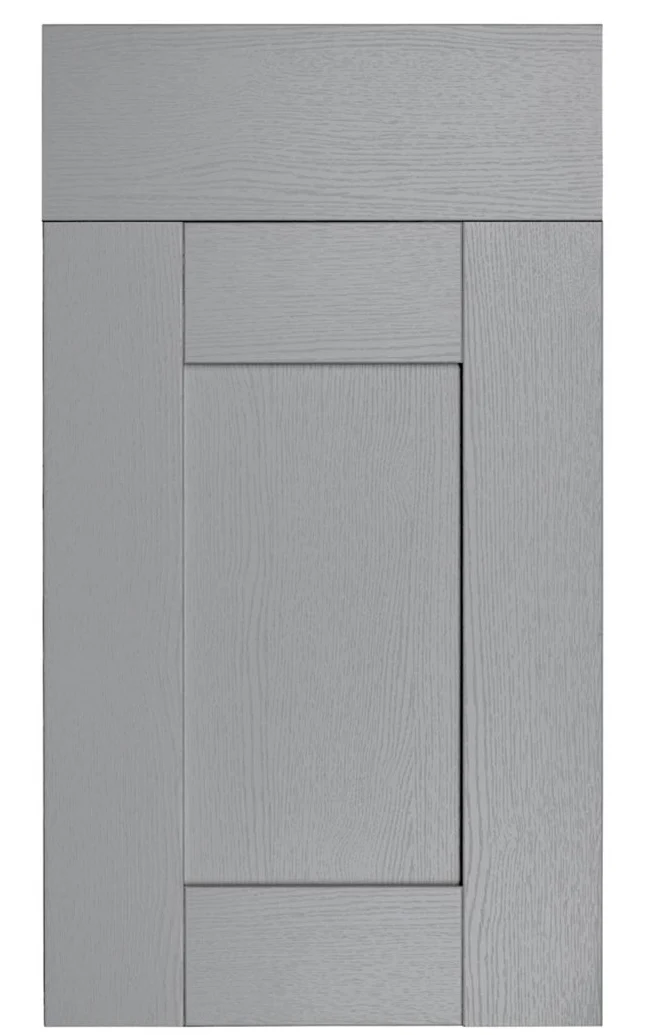 Buckingham Wood Grain Shaker Dust Grey- Replacement Kitchen Doors (1245mm High) - Image 3