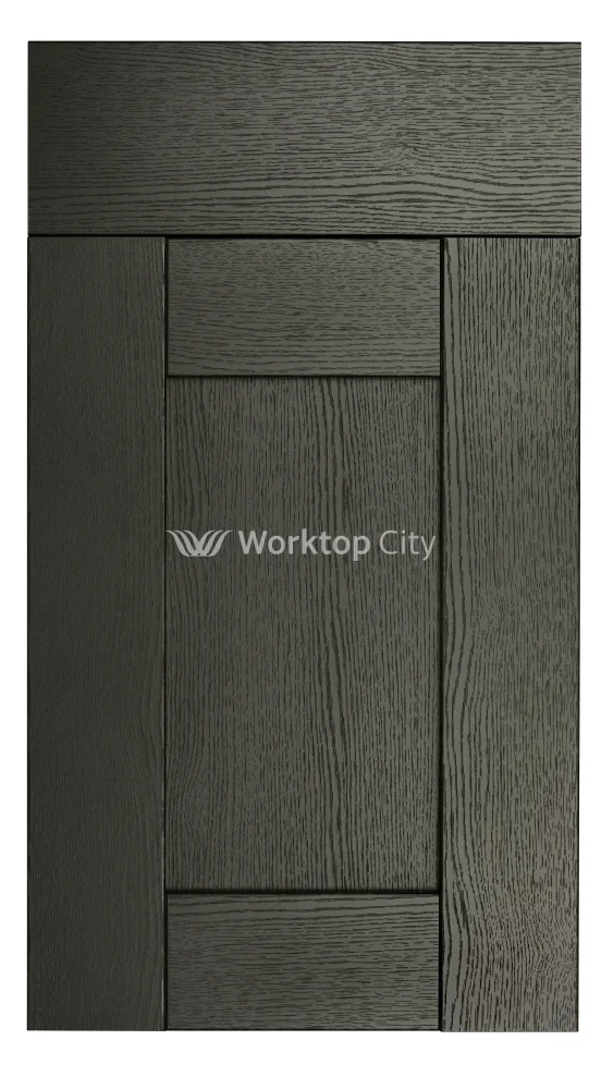 Buckingham Wood Grain Shaker Graphite- Replacement Kitchen Doors SAMPLE PRODUCTS - Image 3