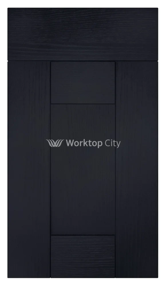 Buckingham Wood Grain Shaker Indigo- Replacement Kitchen Doors SAMPLE PRODUCTS - Image 3