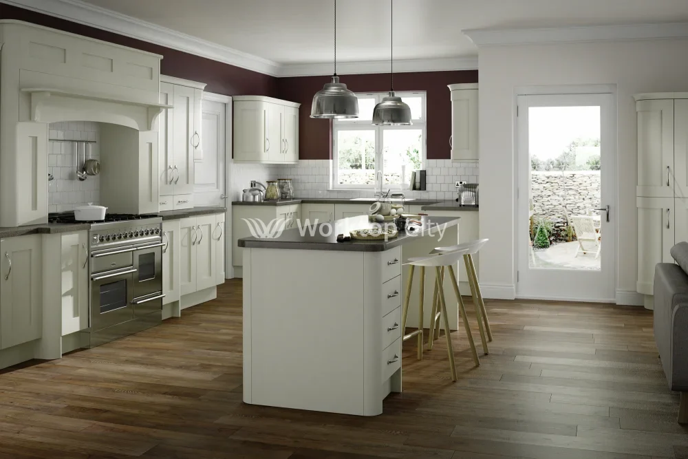 Buckingham Wood Grain Shaker Mussel- Replacement Kitchen Doors SAMPLE PRODUCTS - Image 2