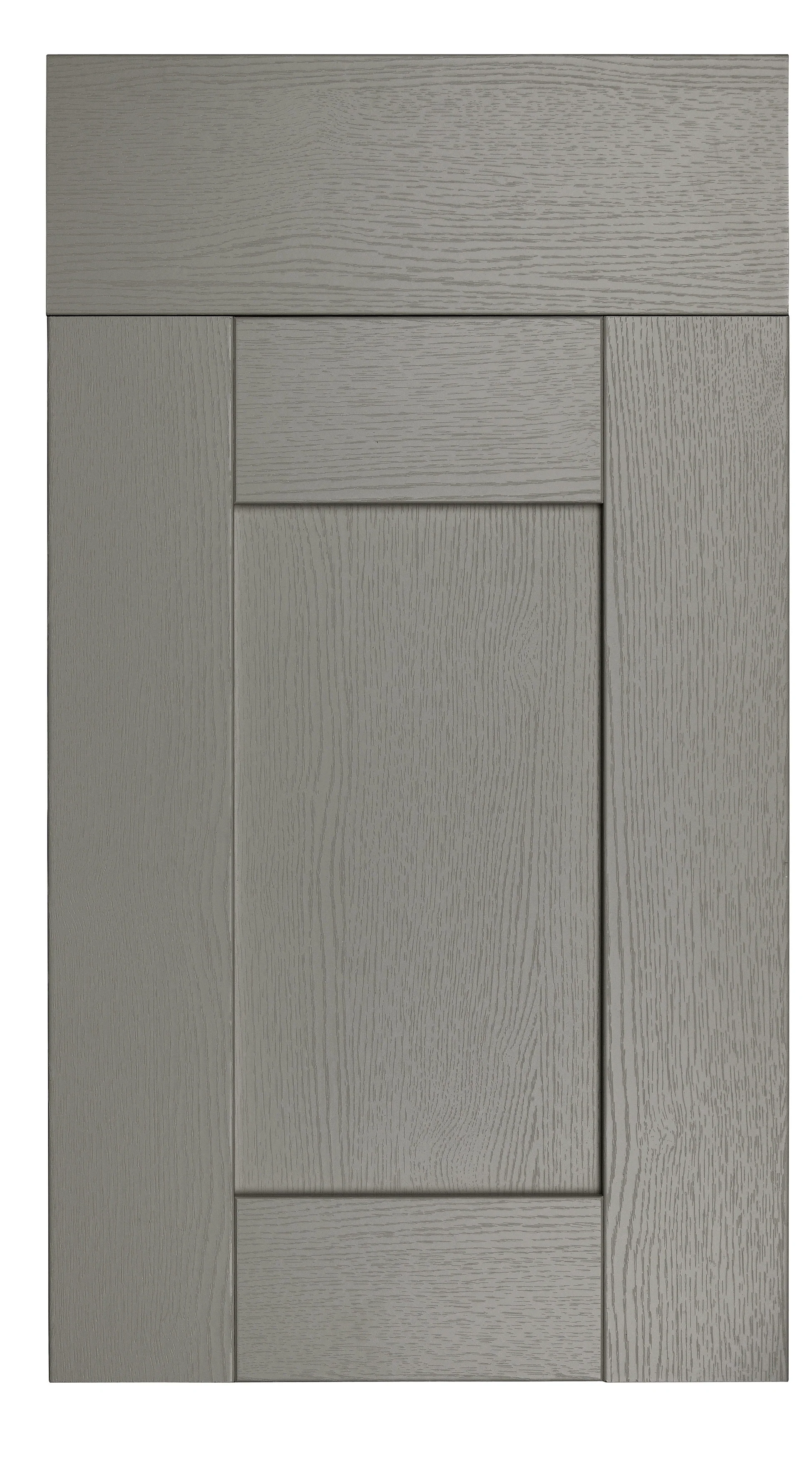Buckingham Wood Grain Shaker Stone Grey- Replacement Kitchen Doors (645mm High) - Image 3