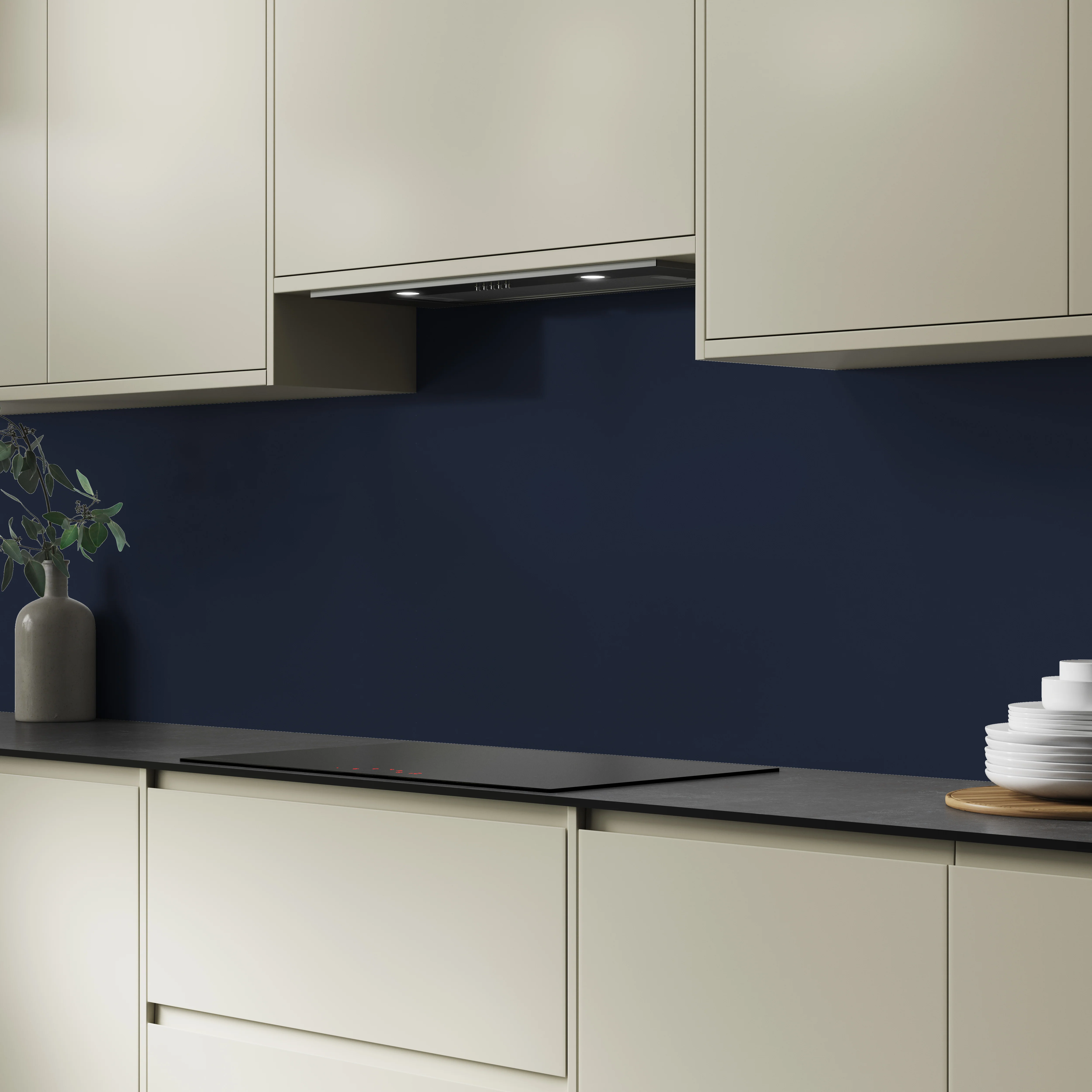 Bushboard Alloy Deep Sea Blue Aluminium Feature Kitchen Splashback - Image 5