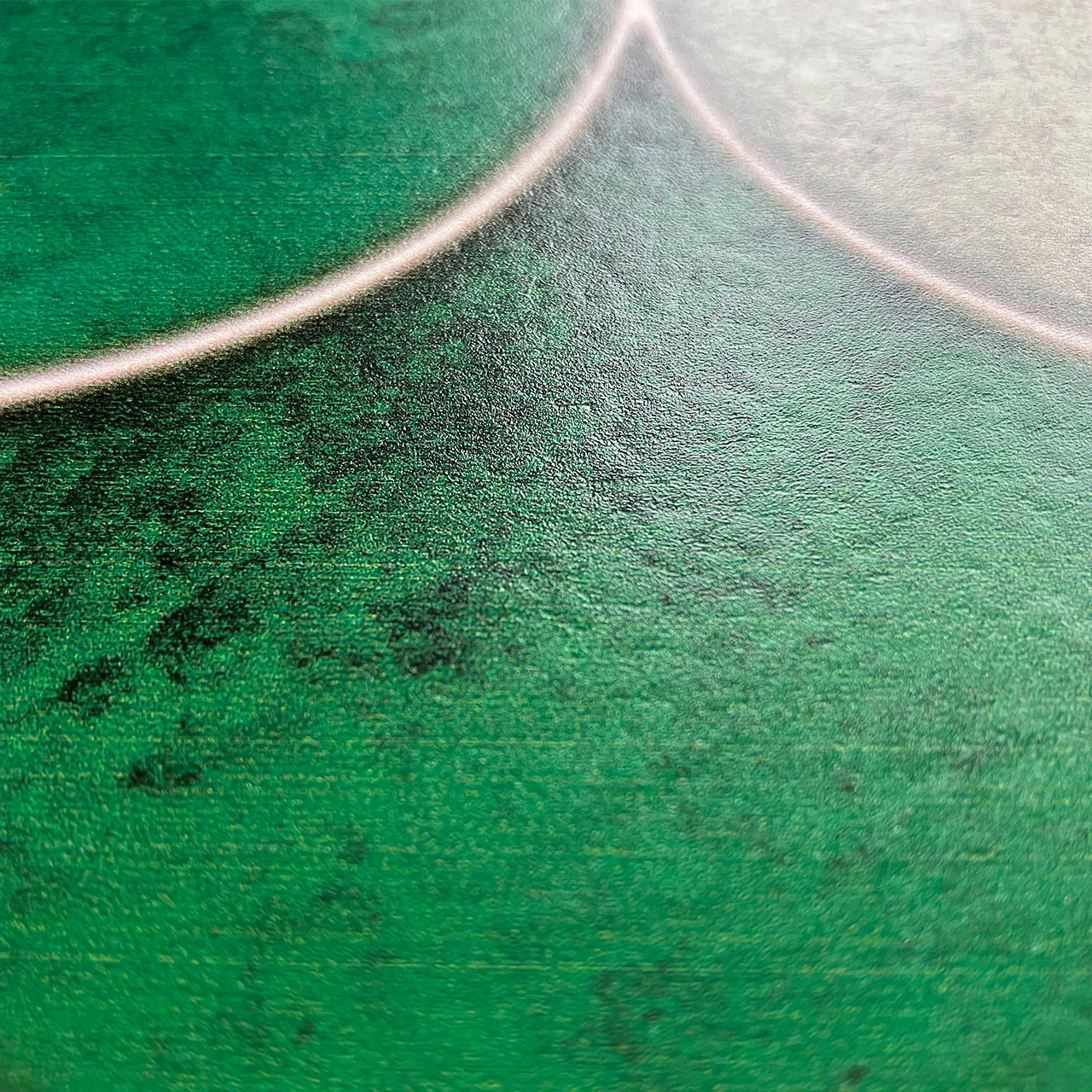 Bushboard Alloy Emerald Scallop Aluminium Feature Kitchen Splashback - Image 4