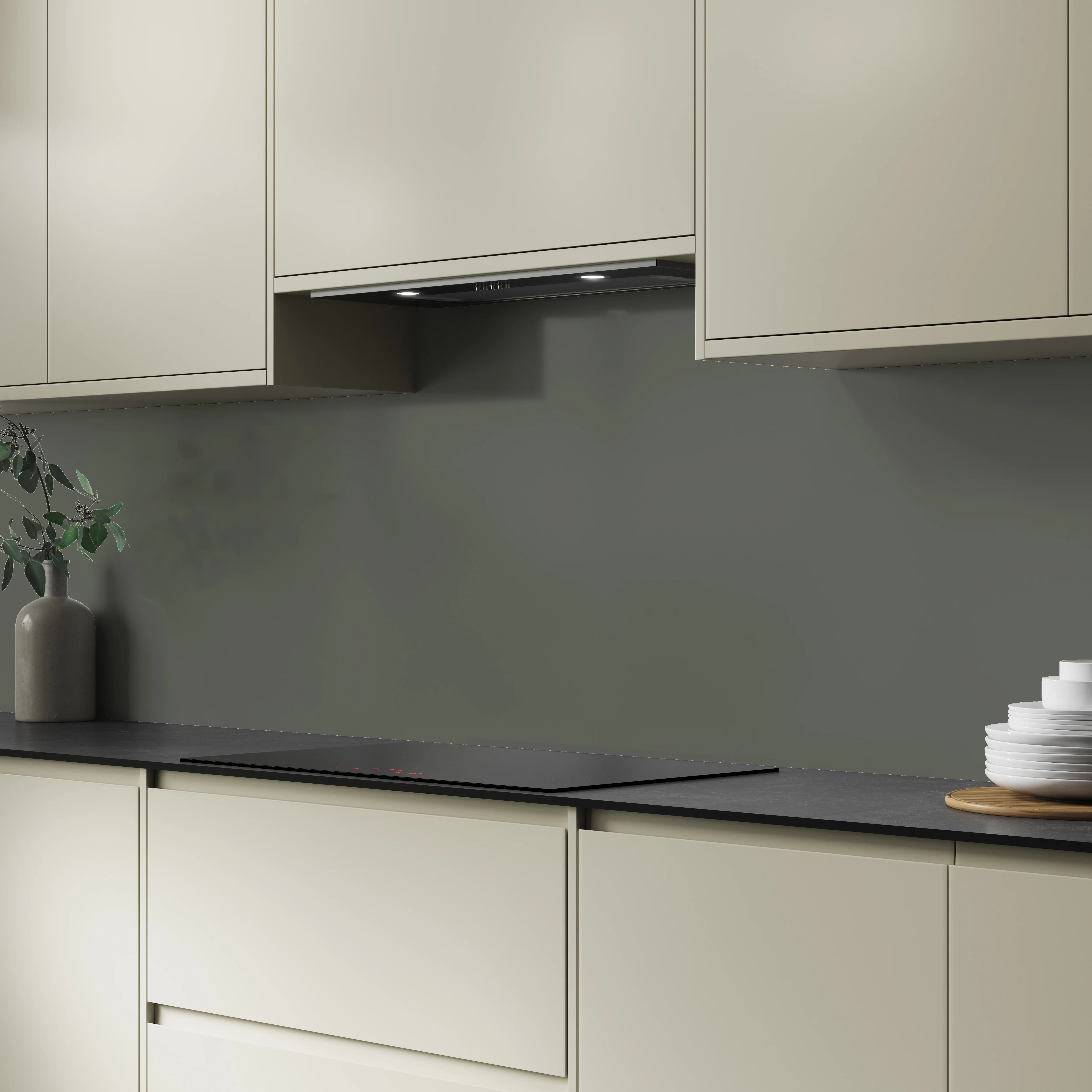 Bushboard Alloy Battleship Grey Aluminium Feature Kitchen Splashback - Image 5