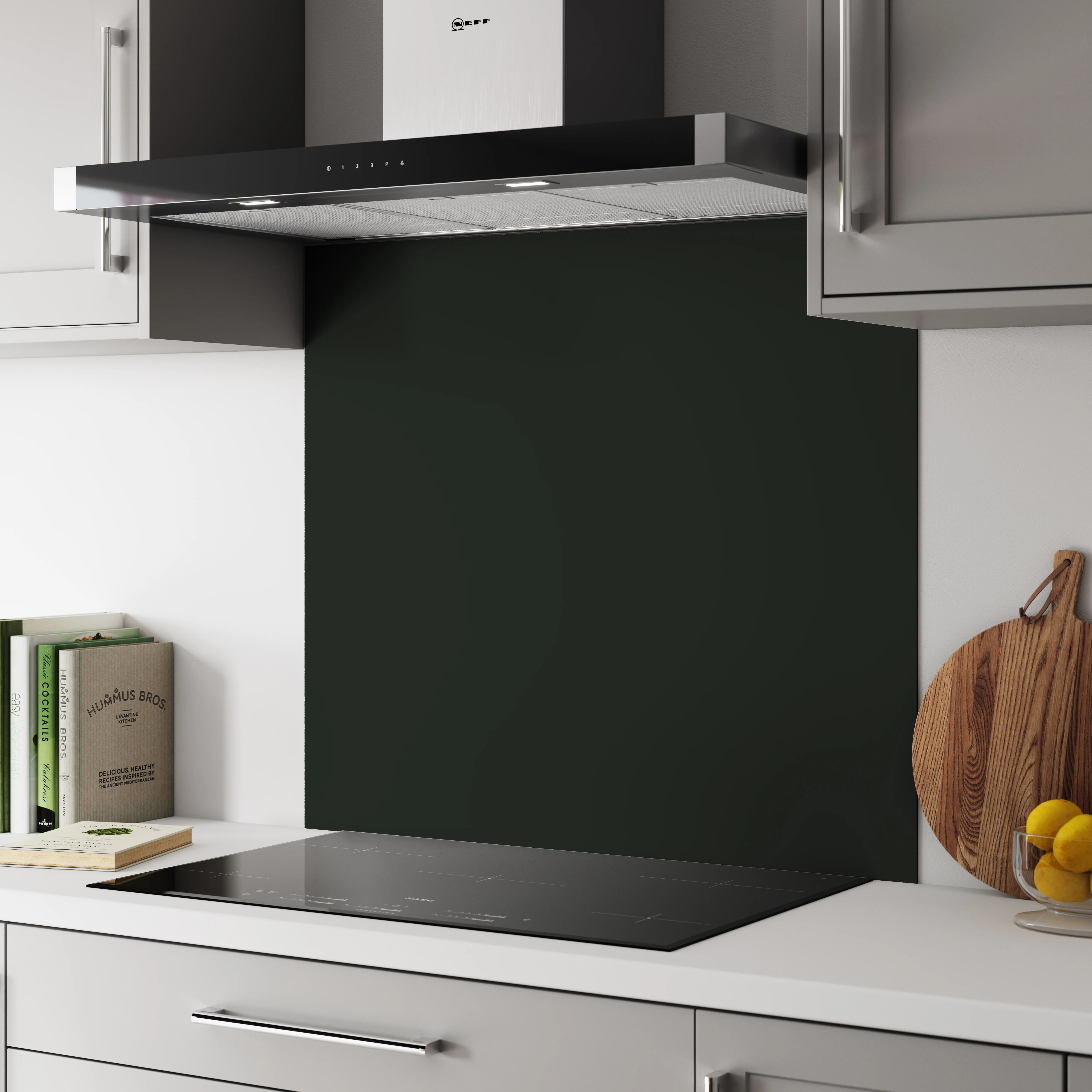 Bushboard Alloy Hadrian Green Aluminium Feature Kitchen Splashback - Image 3