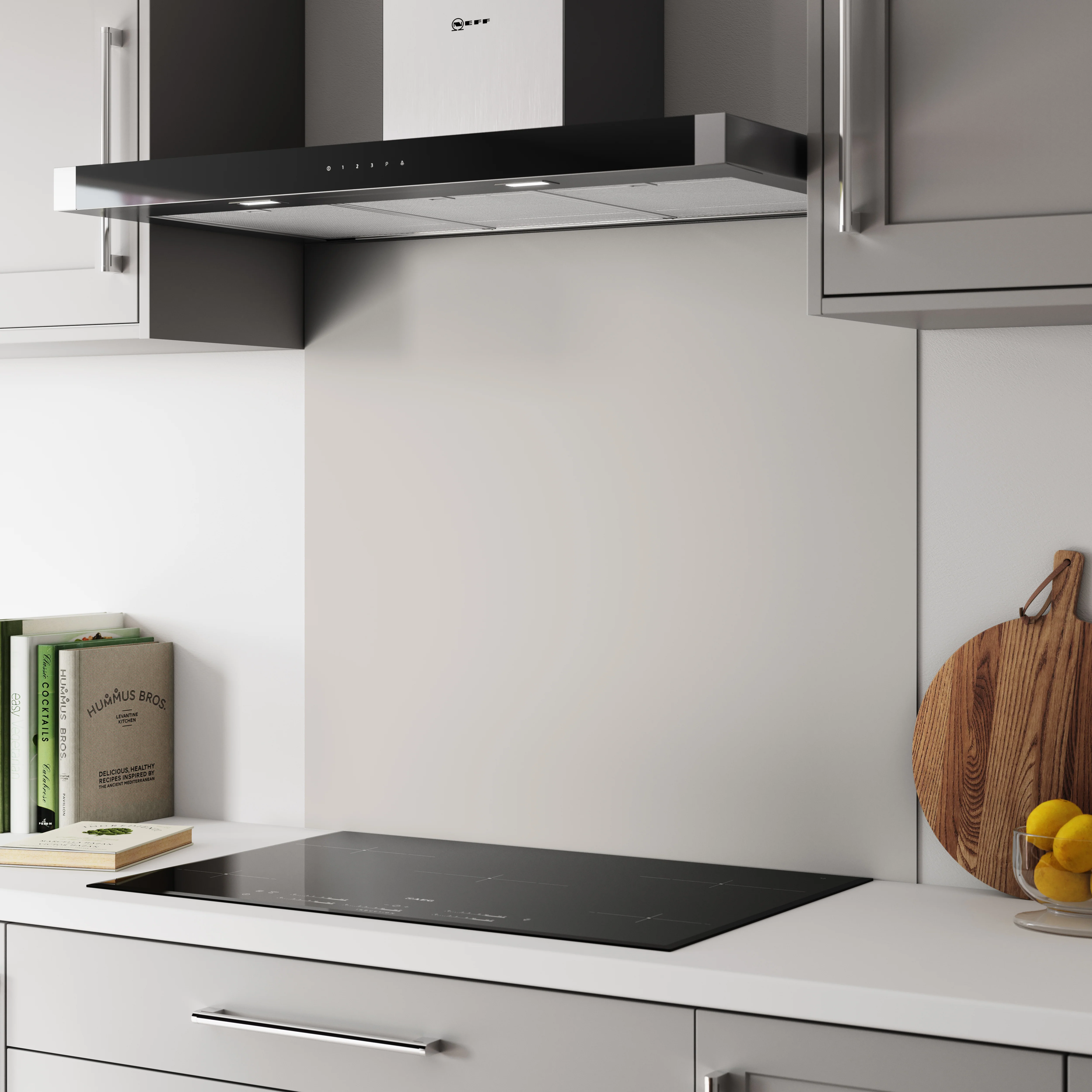 Bushboard Alloy Malibu Grey Aluminium Feature Kitchen Splashback - Image 3
