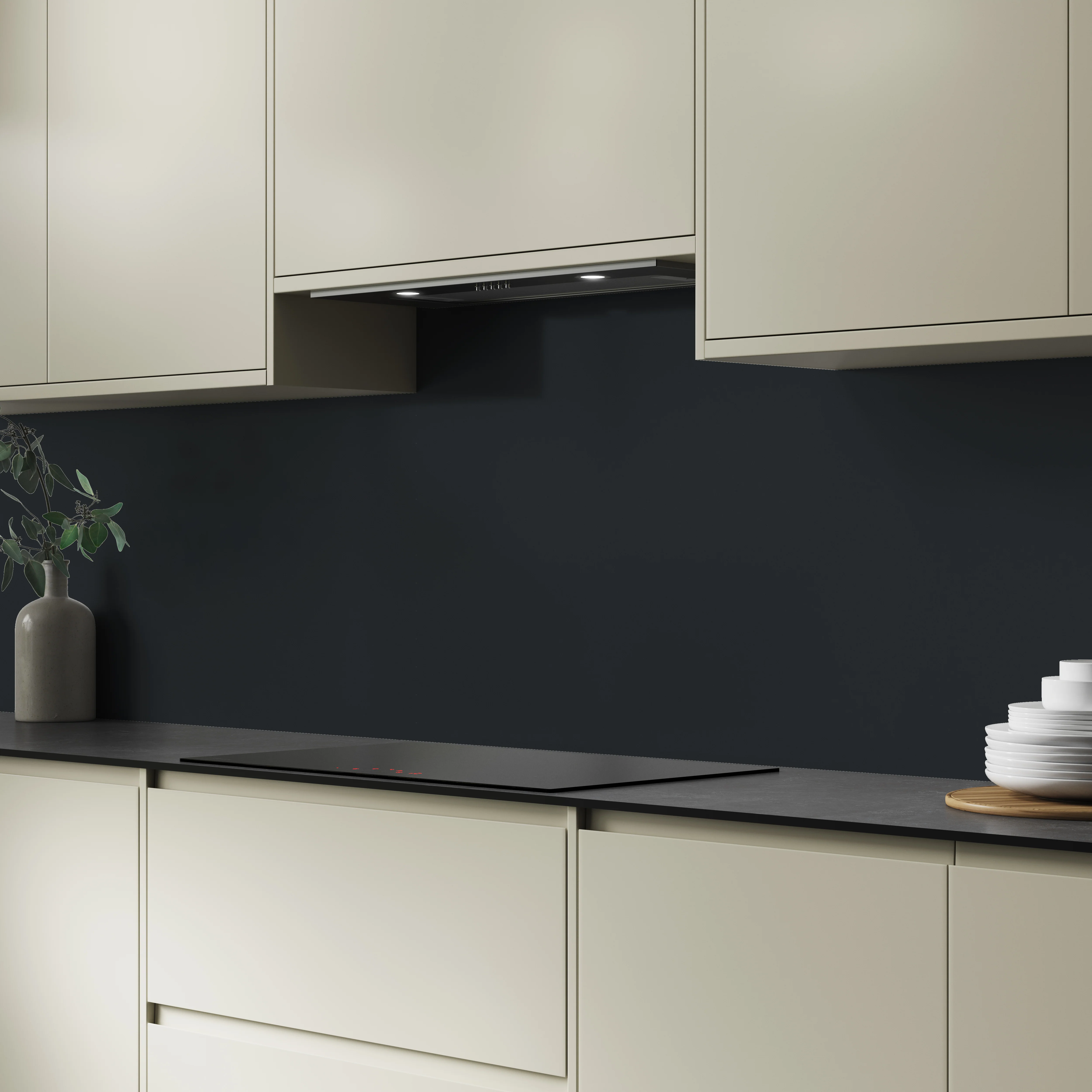 Bushboard Alloy Midnight Grey Aluminium Feature Kitchen Splashback - Image 5