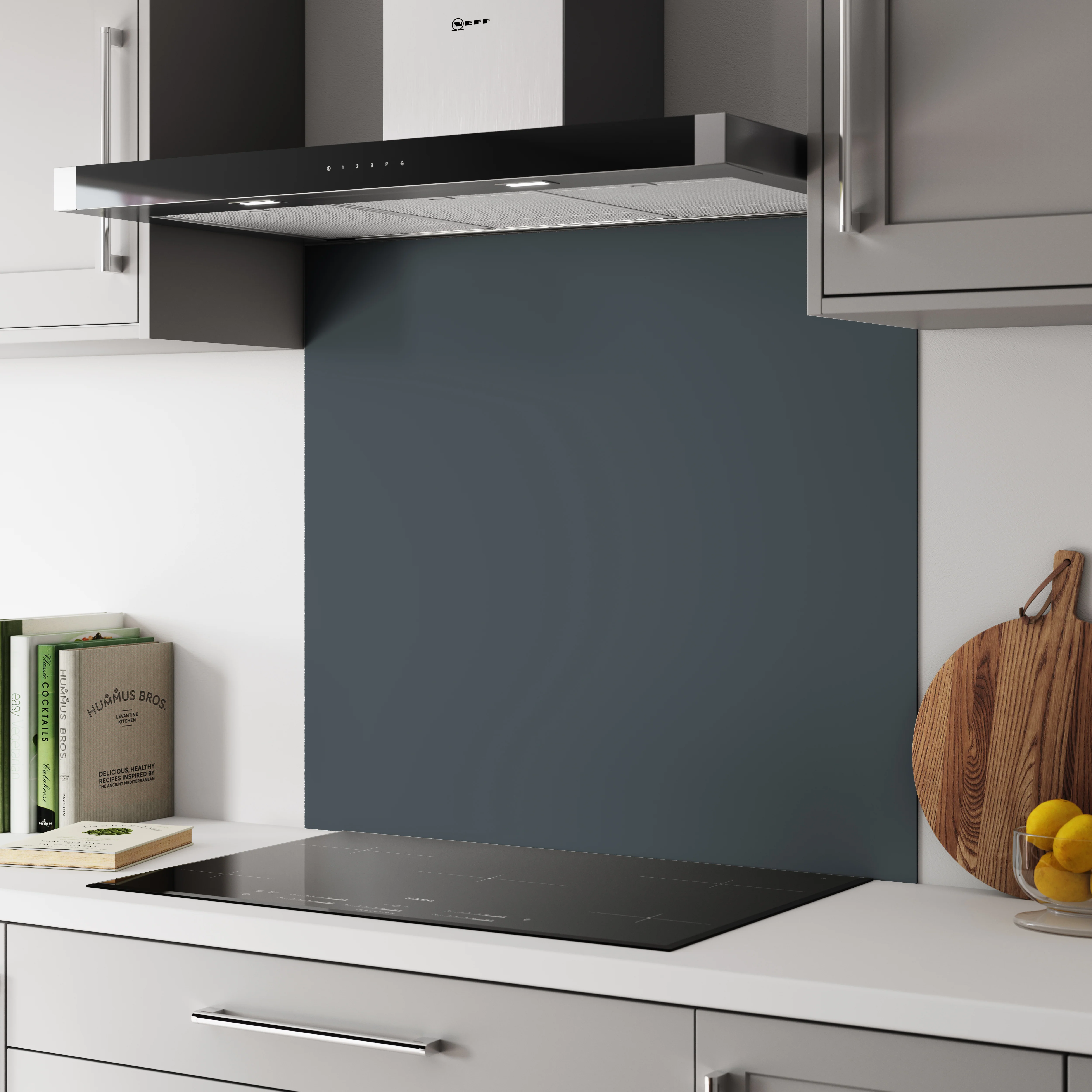 Bushboard Alloy Storm Blue Aluminium Feature Kitchen Splashback - Image 3