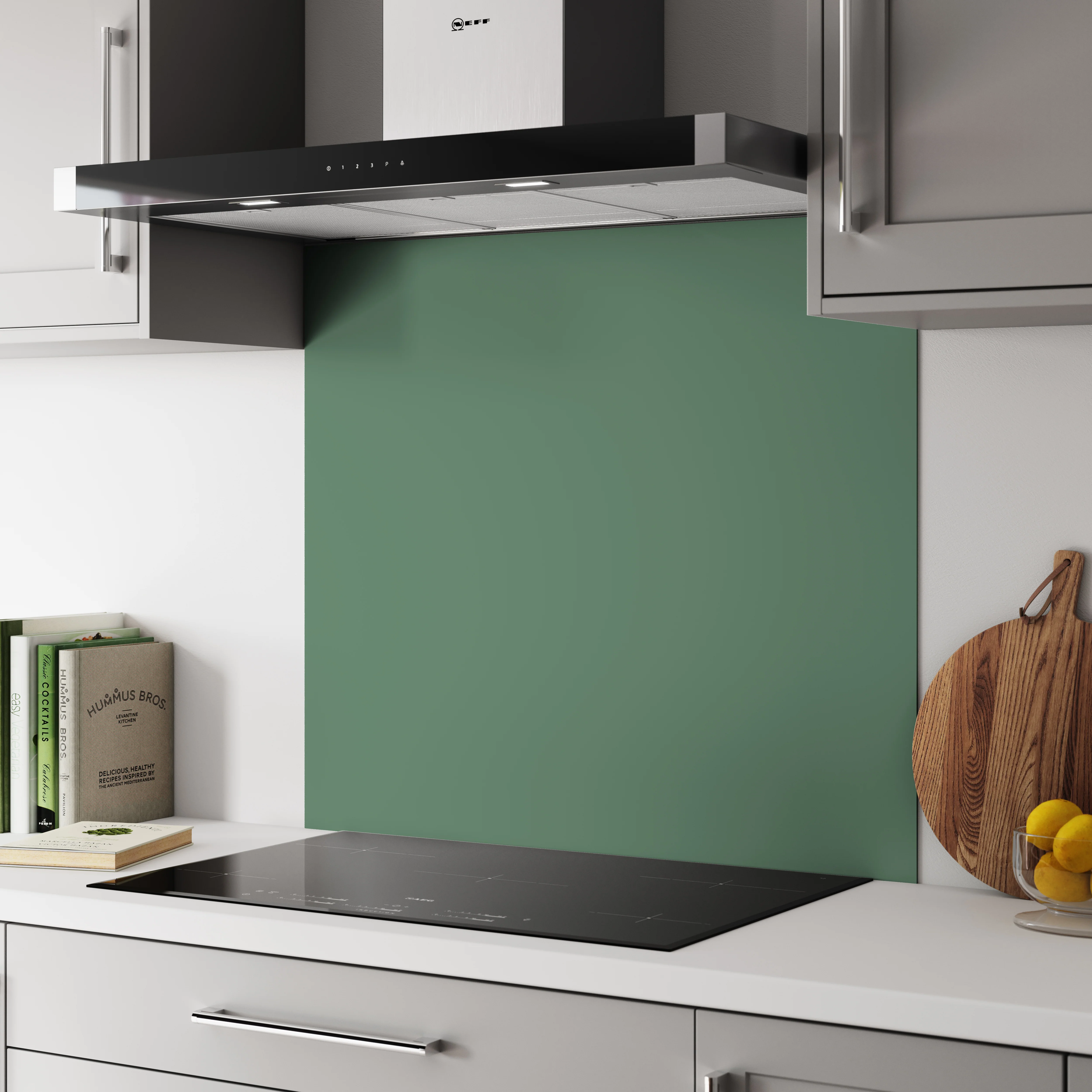 Bushboard Alloy Seafoam Green Aluminium Feature Kitchen Splashback - Image 3