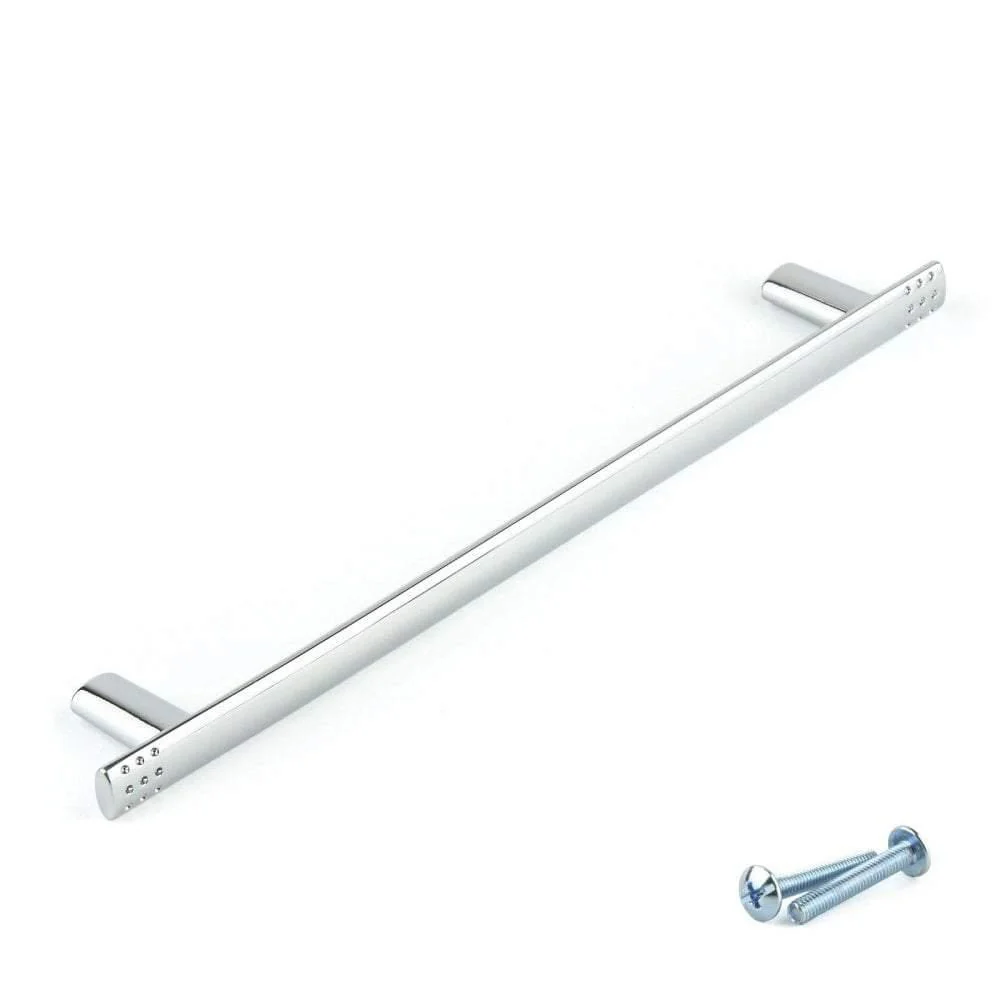 M4TEC Carrbridge Slimline Handle – Chrome Cabinet, Drawer & Cupboard Handle (E4 Series) - Image 2