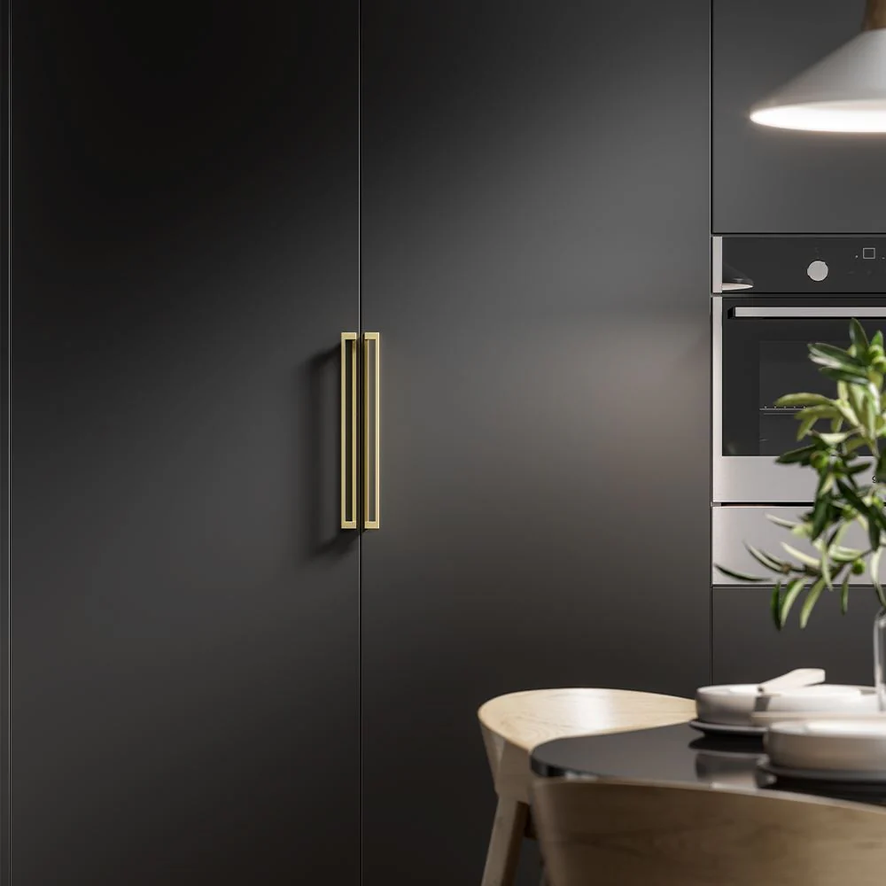 DECO Pull Handle Kitchen/Bedroom Door Handle Satin Brass (Various Sizes) - Image 4