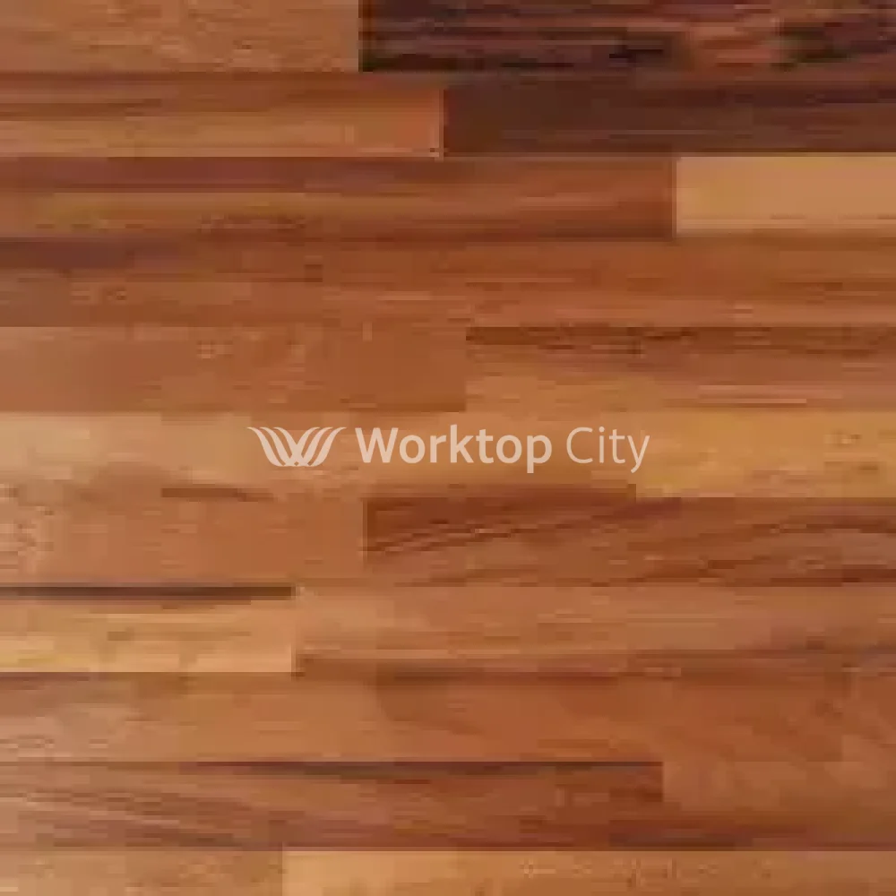 Deterra Solid Iroko Real Wood Kitchen Worktops 40mm (T) - Image 2