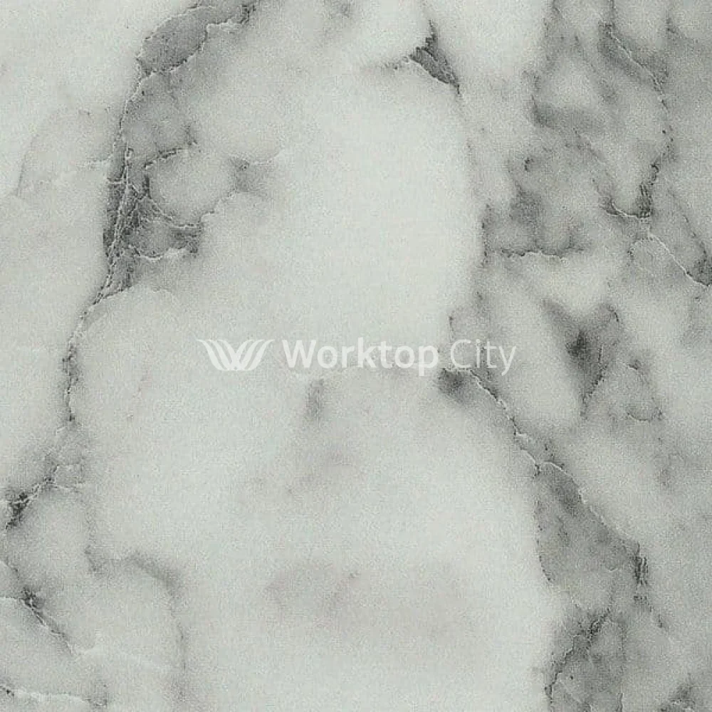 Duropal Kitchen Worktops S63009MS Carrara Marble - Enhanced Semi Matt Finish - Free Sample