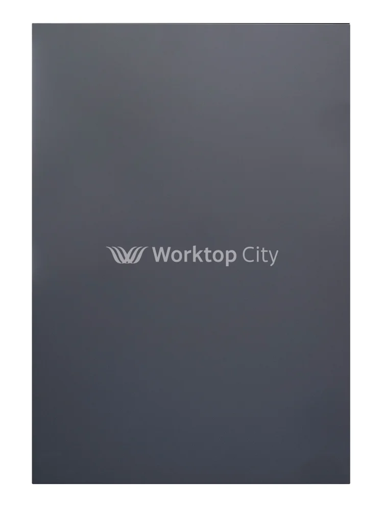 Fenton Painted (Laser Edged) Slab Carbon Grey- Replacement Kitchen Doors SAMPLE PRODUCTS