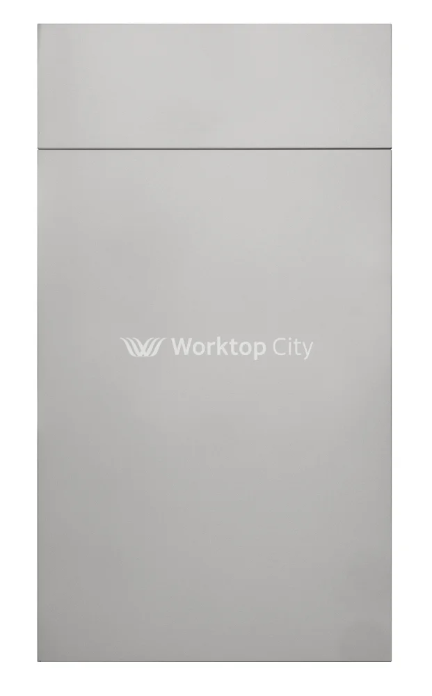 Fenton Painted (Laser Edged) Slab Dove Grey- Replacement Kitchen Doors SAMPLE PRODUCTS - Image 3