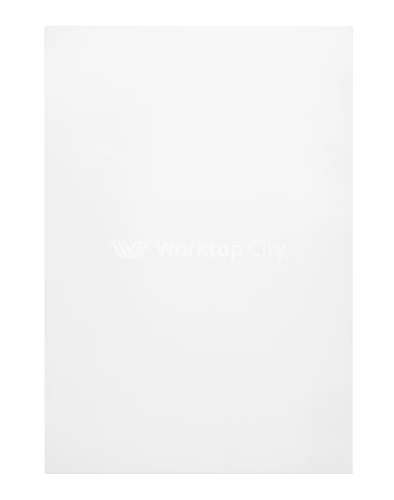 Fenton Painted (Laser Edged) Slab White- Replacement Kitchen Doors SAMPLE PRODUCTS