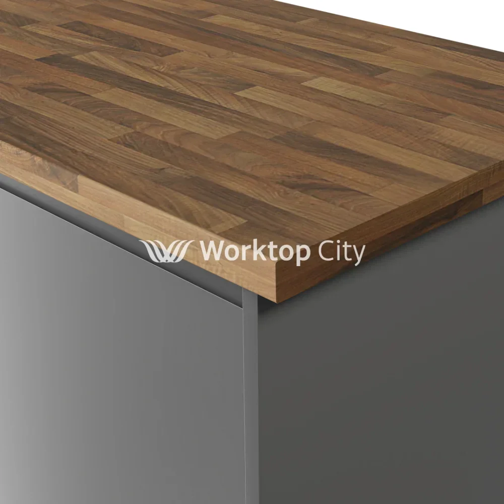 Formica Originals PP0911 Walnut Butcher Block Laminate Kitchen Worktop - Woodland Finish