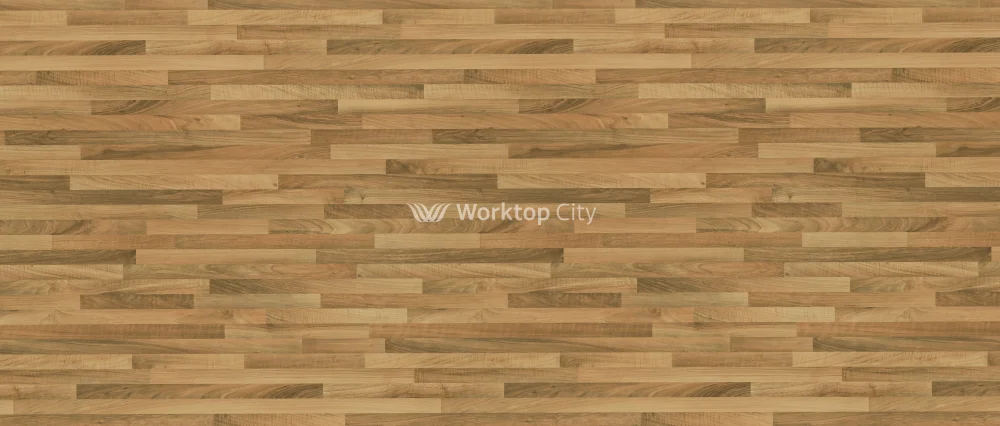 Formica Originals PP0911 Walnut Butcher Block Laminate Kitchen Worktop - Woodland Finish - Image 3
