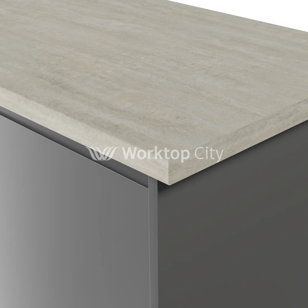 Formica Originals PP5812 Tumbled Travertine Laminate Kitchen Worktop - Ardesia Finish