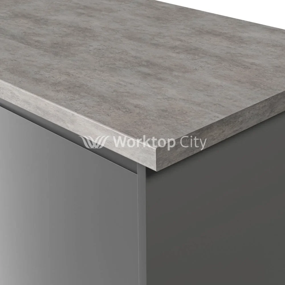 Formica Originals PP6275 Brushed Concrete Laminate Kitchen Worktops - Matte 58 Finish