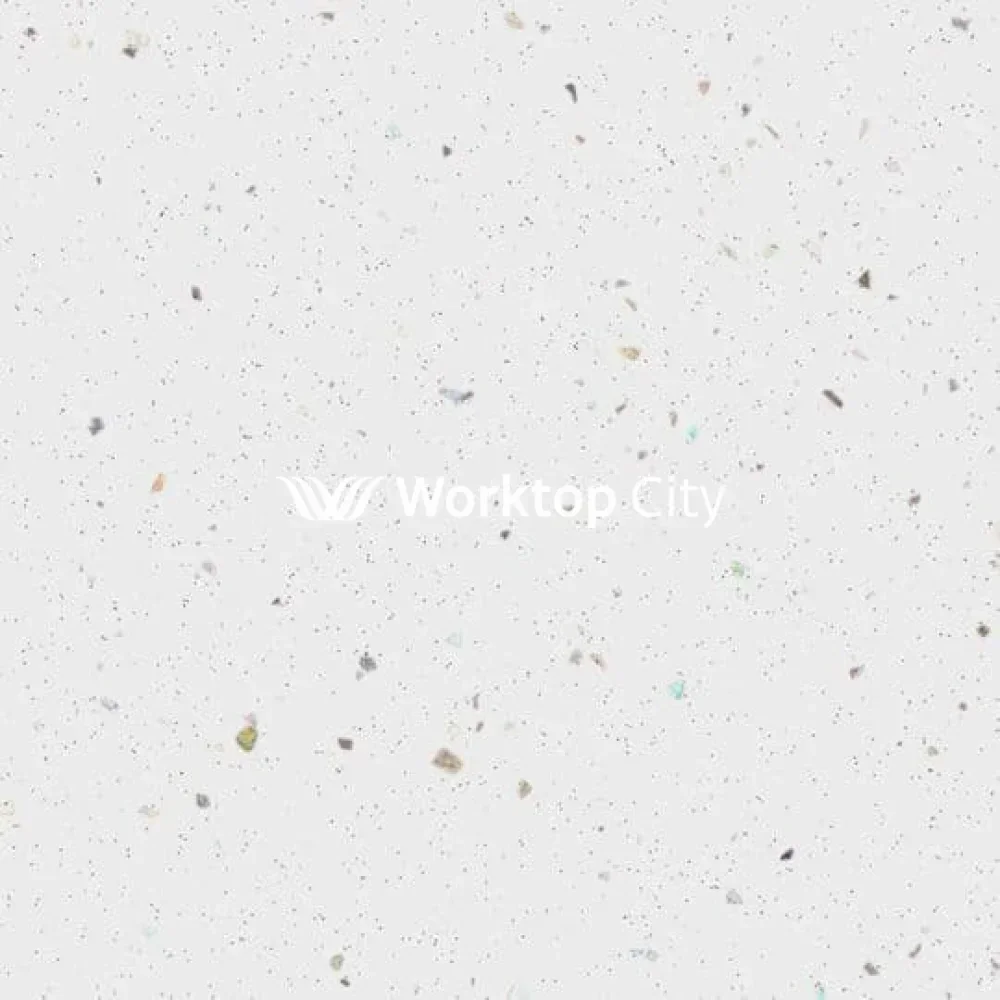 Formica Originals PP7680 Platinum White Laminate Kitchen Worktop - Platinum Etchings Finish - Free Sample