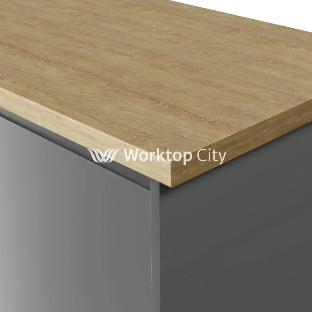 Formica Originals PP8853 Rural Oak Laminate Kitchen Worktop - Lumber Finish- Free Sample - Image 2