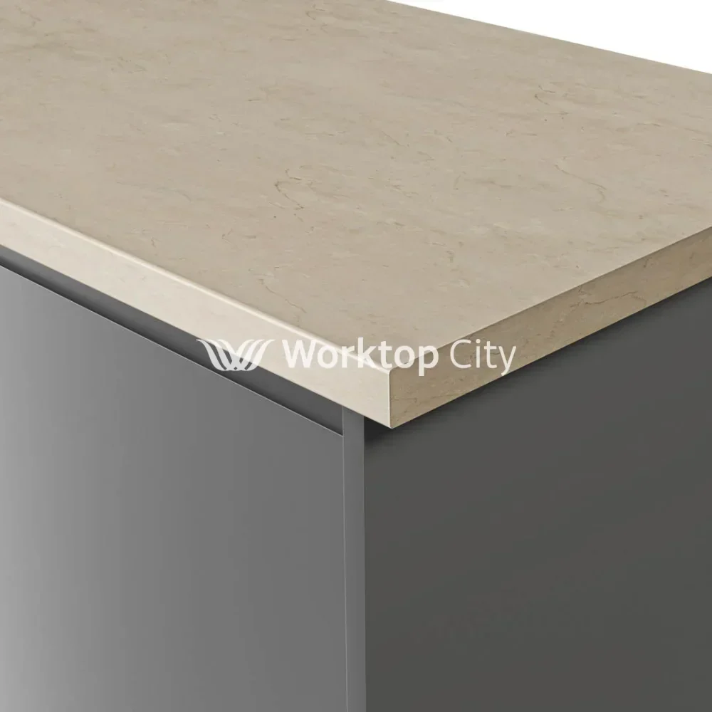 Formica Originals PP9477 Marfil Cream Laminate Kitchen Worktop - Etchings 48 Finish