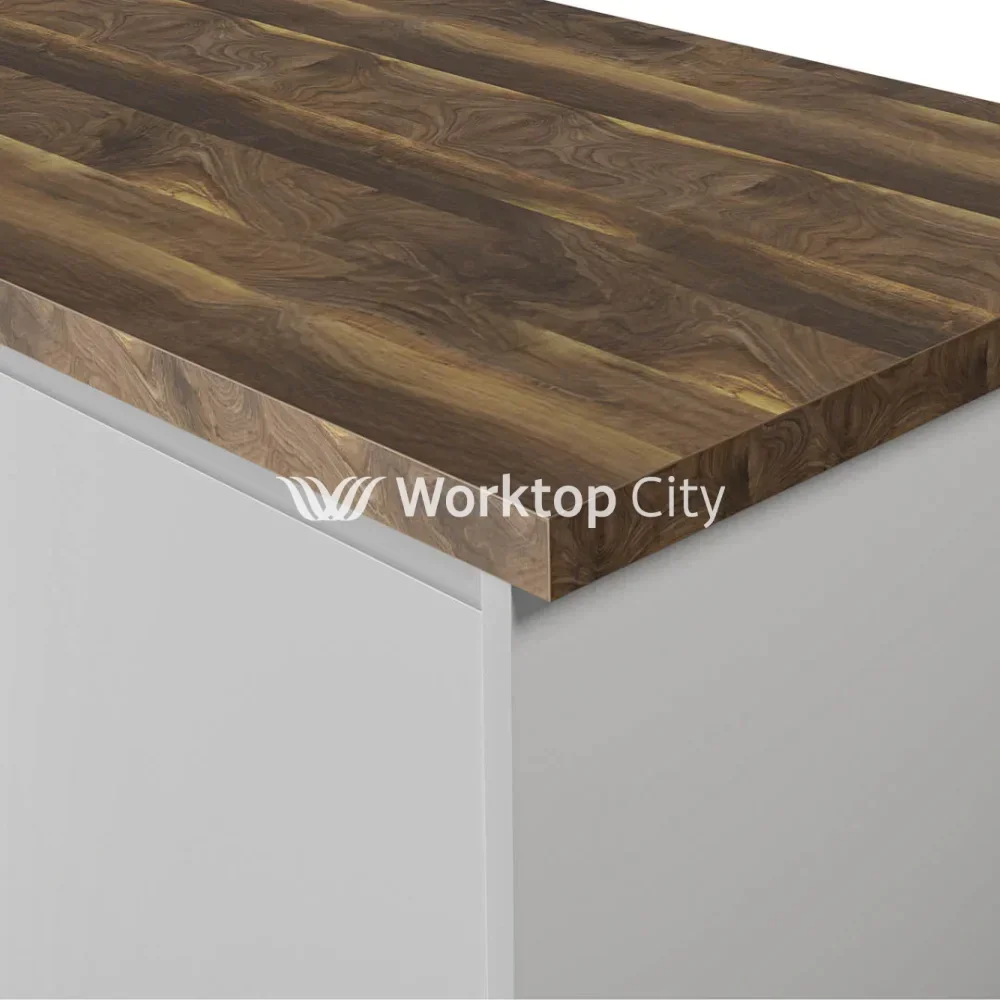 Formica Originals PP9479 Wide Planked Walnut Laminate Kitchen Worktops - Woodland Finish- Free Sample - Image 2