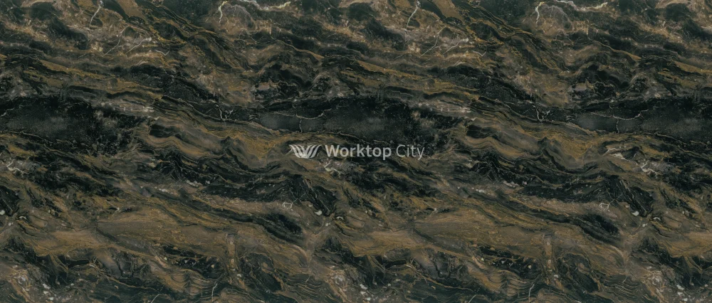 Formica Originals PP9482 Marbled Cappuccino Laminate Kitchen Worktop - Etchings 48 Finish - Image 3