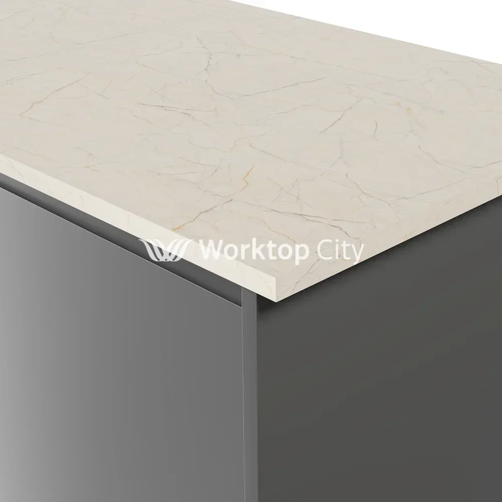 Formica Originals PP9669 Aura Marble Laminate Kitchen Worktops - Satin NDF Finish- Free Sample - Image 2