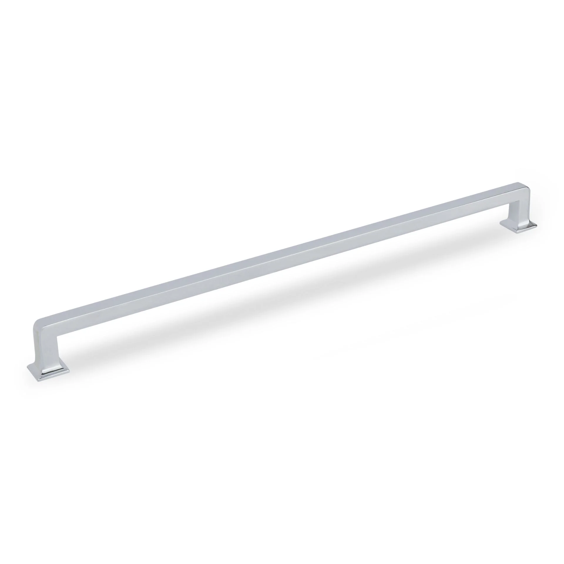 INES D Handle Kitchen/Bedroom Door Handle Chrome (Various Sizes) - Image 3