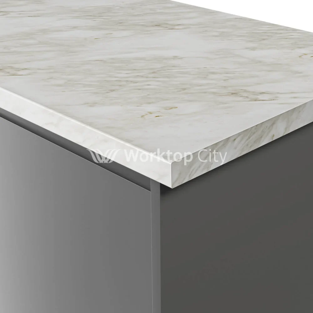 Krono-Finesse Laminate Kitchen Worktops K023 SU Venato Matt - Postformed Edge