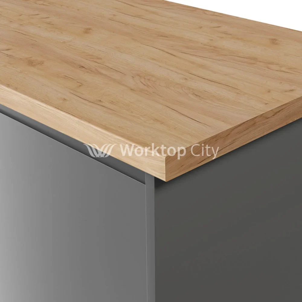 Kronodesign K003 FP Gold Craft Oak - Postformed Edge