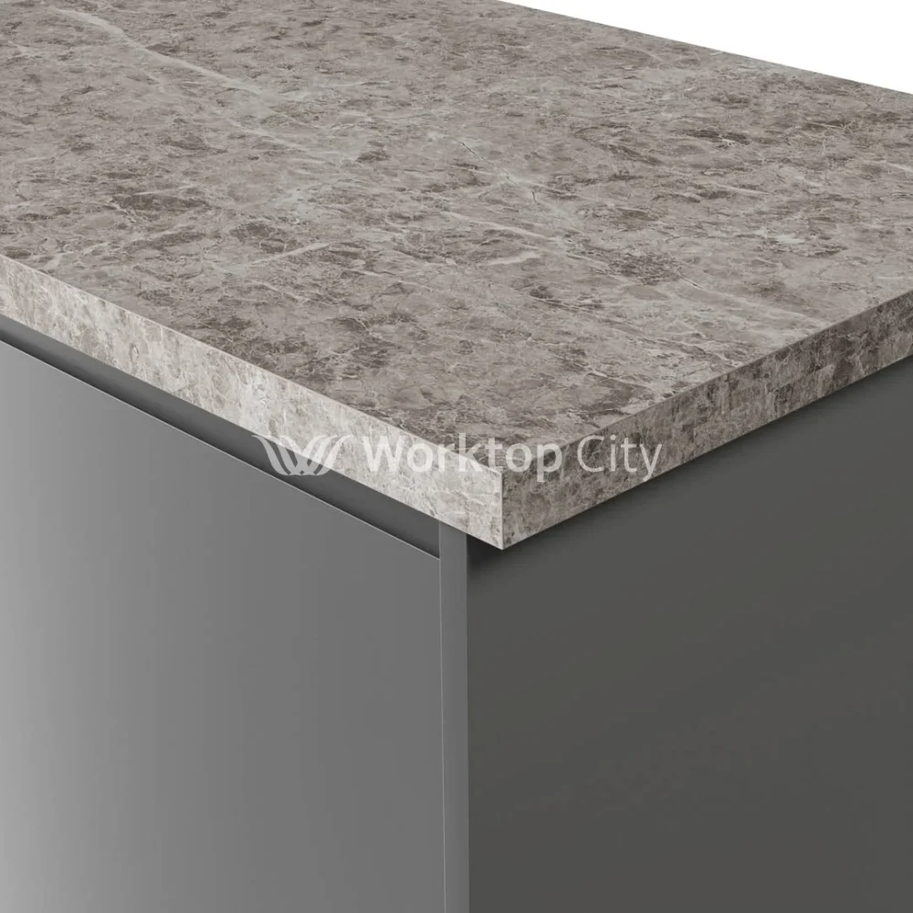 Kronodesign K093 SL Grey Emperador Marble - Square Edge