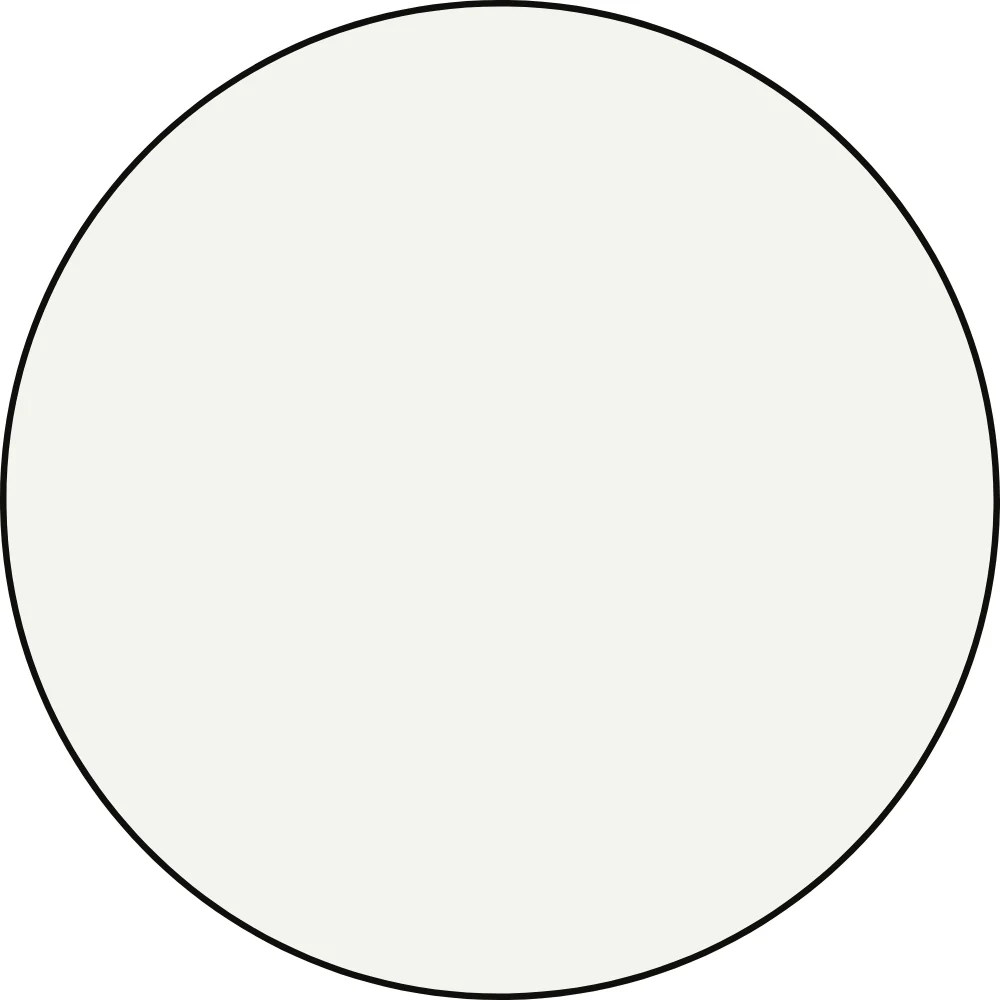 KwikCaps Self Adhesive Screw Cover Caps - Classic White / Solid Premium White (322) W960 ST7 / W1001 ST9