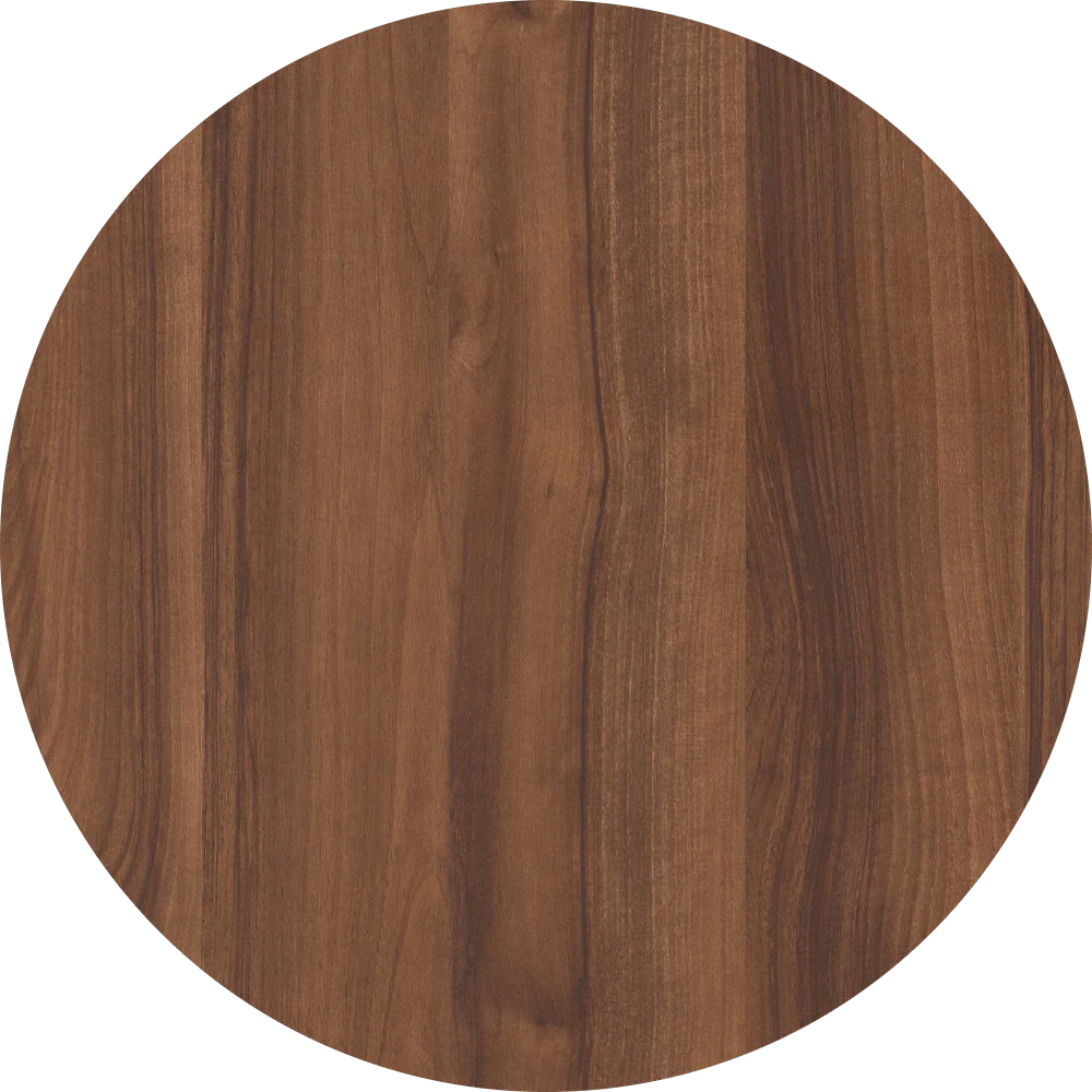 KwikCaps Self Adhesive Screw Cover Caps - Tobacco Aida Walnut / Finsa Nogal Valentina 1AS (353) H3704 ST15