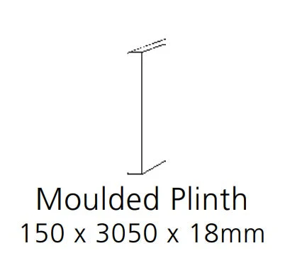 Larissa Handle Less Dust Grey Matt J Pull- Replacement Kitchen Doors (Trims & Accessories) - Image 4