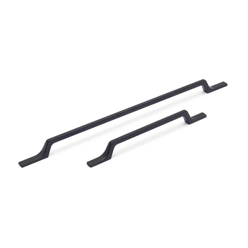 LISSE Strap Handle Kitchen/Bedroom Door Handle Matt Black (Various Sizes)