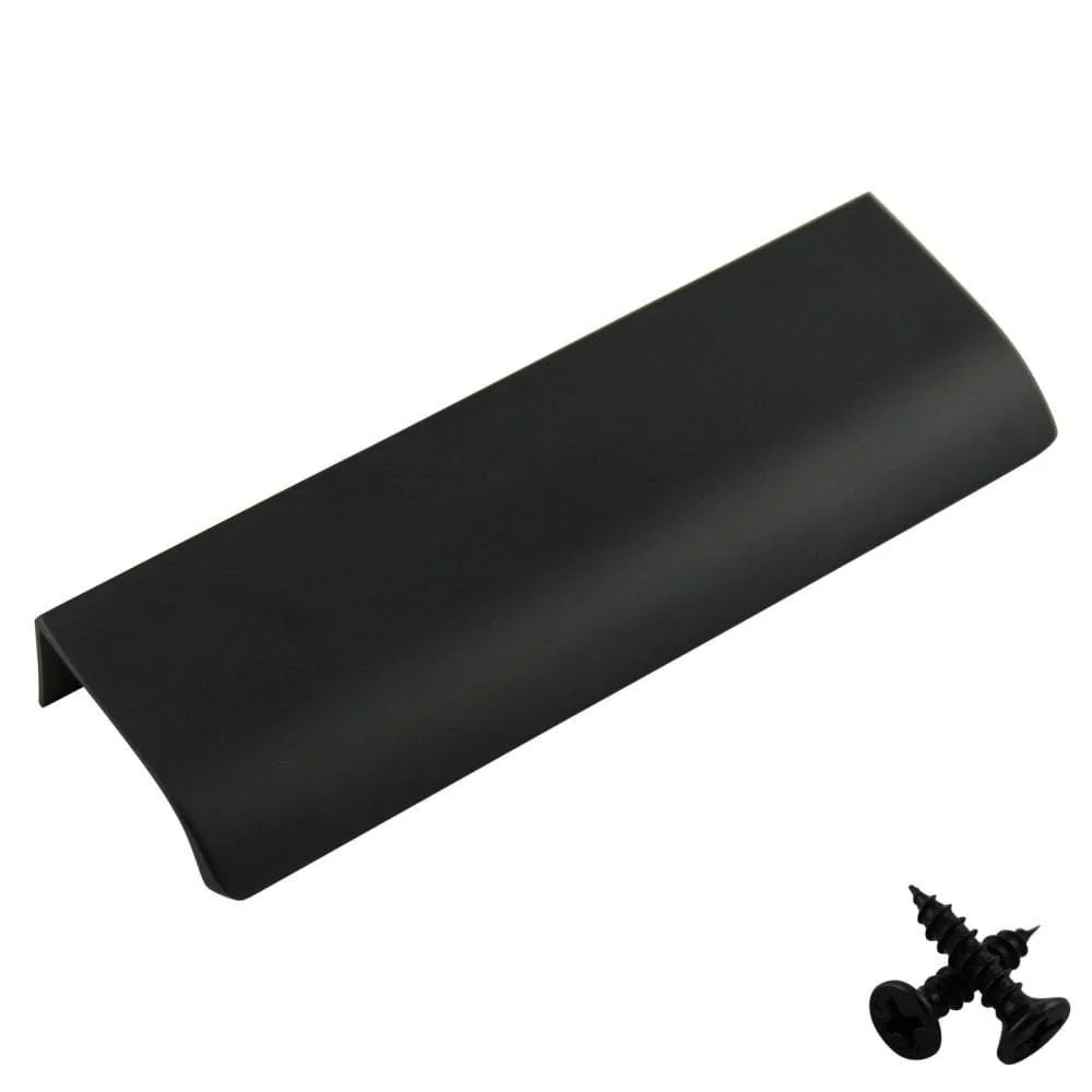M4TEC Alva Black Bar Pull Handle – Aluminium Cabinet Door Handle (7 Size Options) – VD3